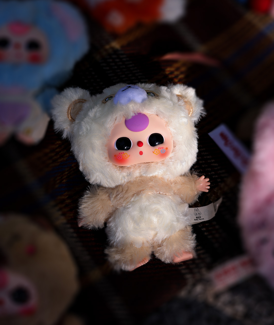 Stylish Trendy Baby Three-Little Plush Toys Mystical Blind Box Packaging for Boys